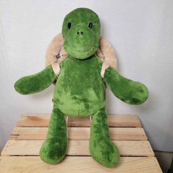 BAB Build A Bear Turtle Plush w/ Removeable Shell Pouch - Picture 1 of 8
